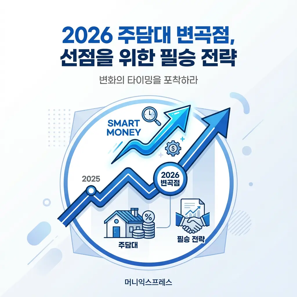 2026년 주택담보대출 변곡점 선점 필승 전략 주택 시장 변화 타이밍 분석