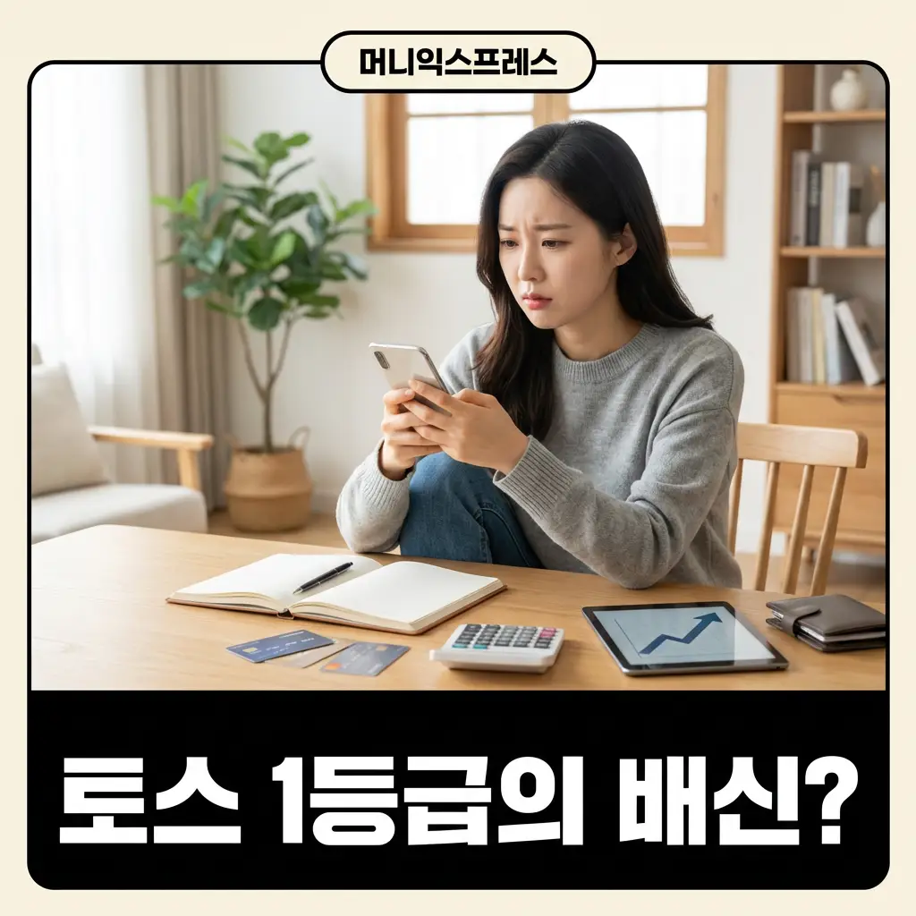토스 신용등급 1등급 배신 신용점수 관리 대출 거절 원인 분석 꿀팁