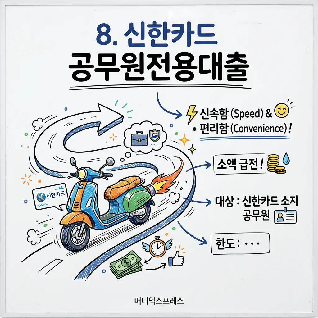 신한카드 공무원전용대출