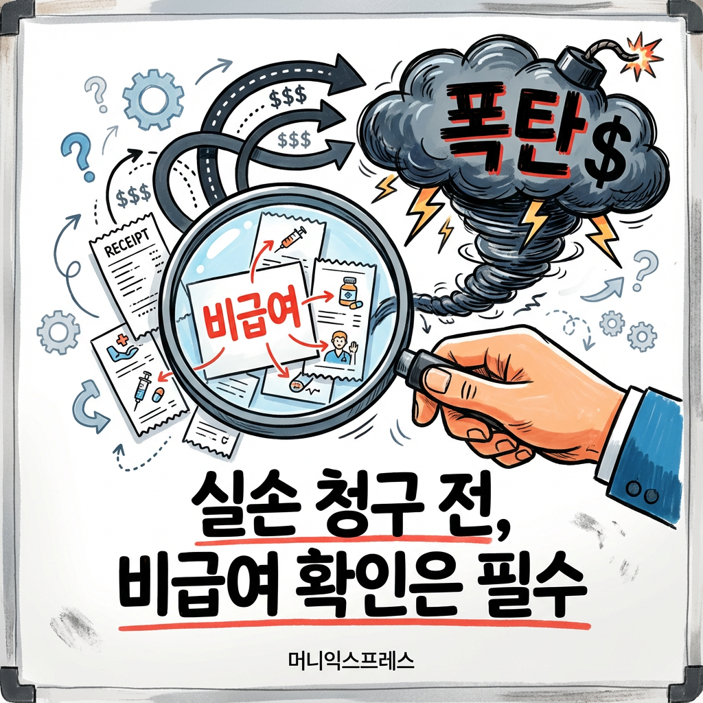 실손 보험 청구 전 비급여 확인 필수 폭탄 할증 방지 실비보험 청구 꿀팁