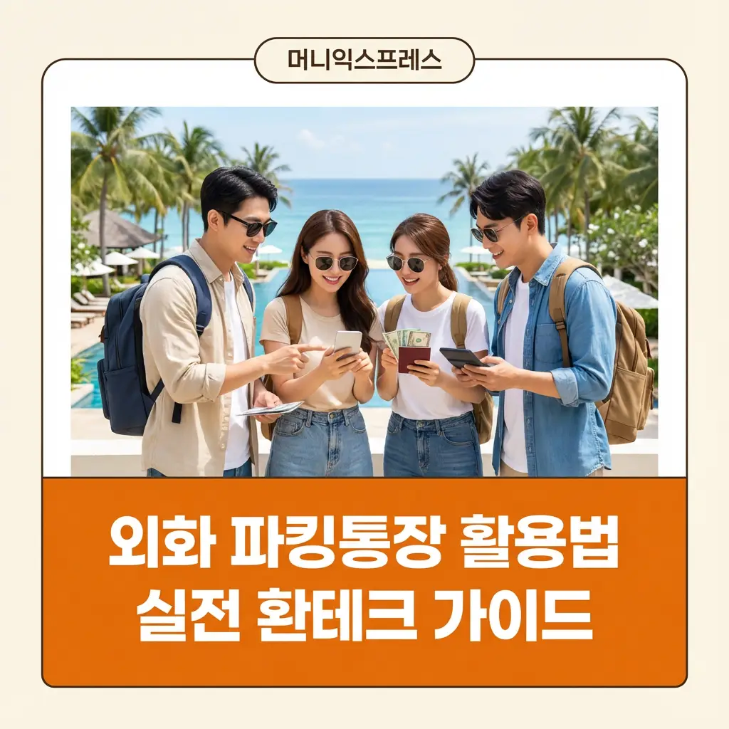 외화 파킹통장 활용법 실전 환테크 가이드 해외여행 환전 자금 관리 팁