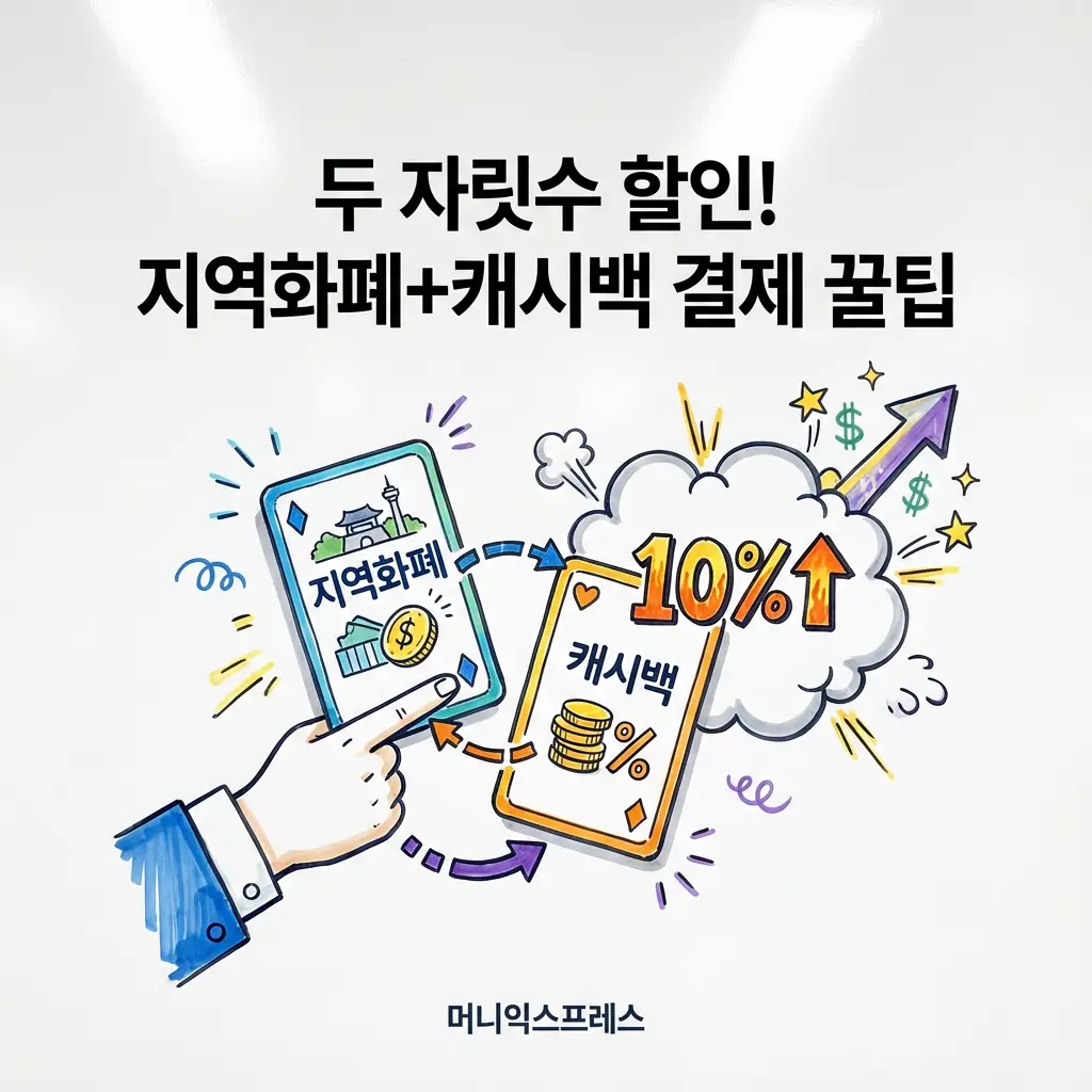 두 자릿수 할인 지역화폐 캐시백 결제 꿀팁 10% 적립 혜택 재테크 가이드