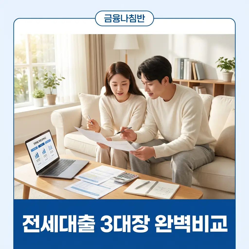 전세대출 3대장 완벽비교 금리 한도 상품별 차이 분석 꿀팁