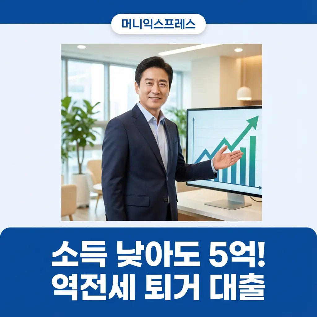 역전세 퇴거 대출 5억 한도 저소득 대출 가능 전세 보증금 반환 대출 꿀팁