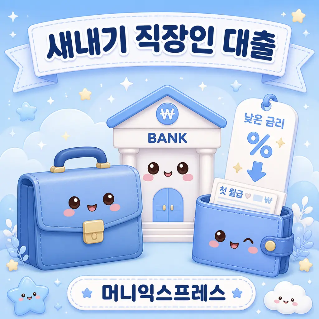 신한은행 새내기 직장인 대출 머니익스프레스