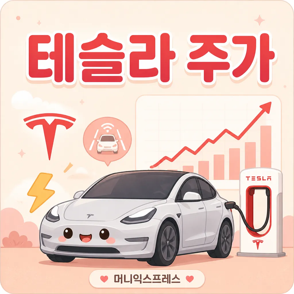 테슬라 주가 가이드 카와이 썸네일