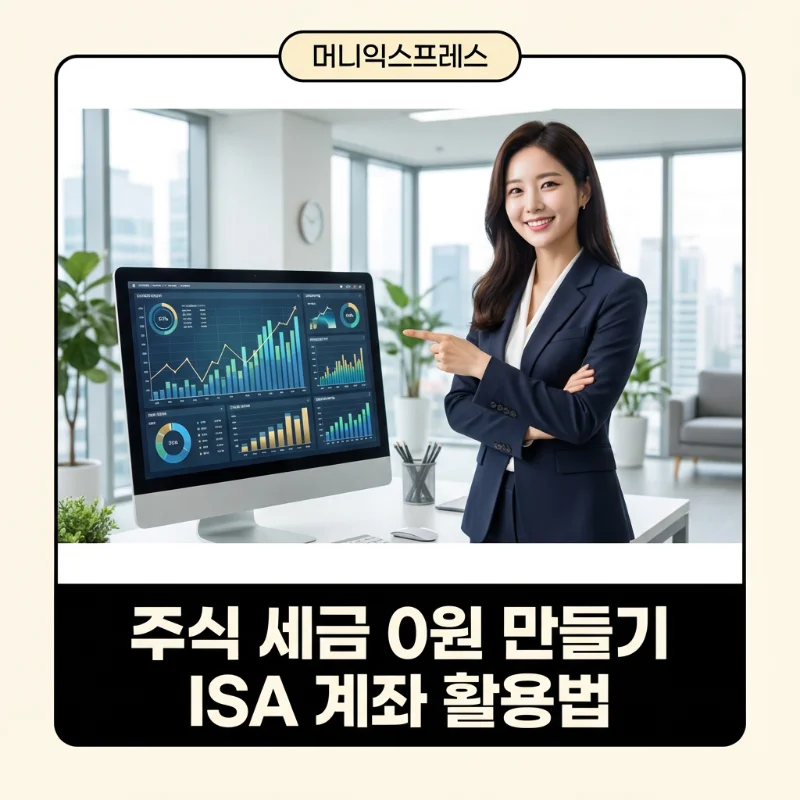 주식 세금 0원 만들기 ISA 계좌 활용법 가이드 머니익스프레스 썸네일