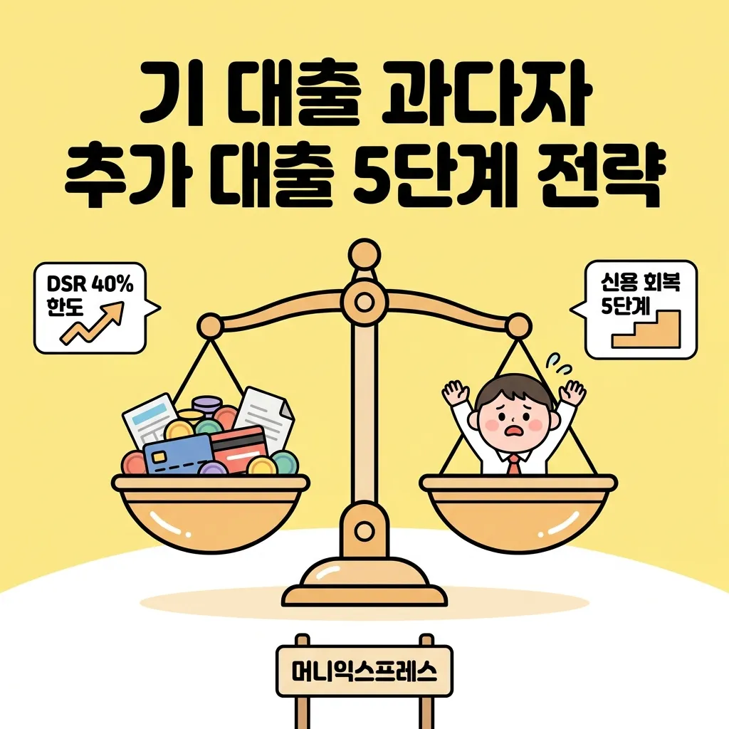 기 대출 과다자 추가 대출 신청 자격 안내