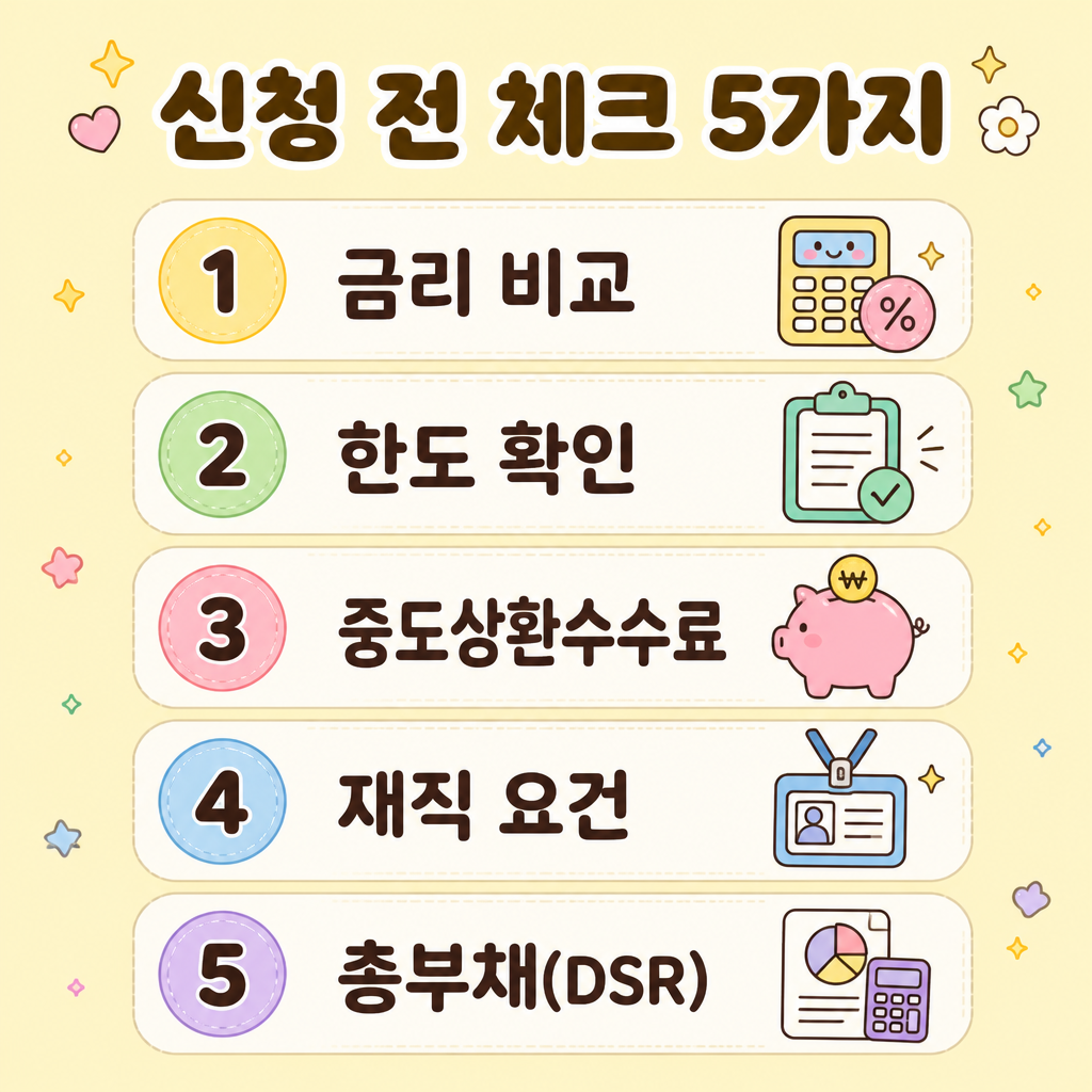 신한카드 공무원대출 신청 전 체크 5가지
