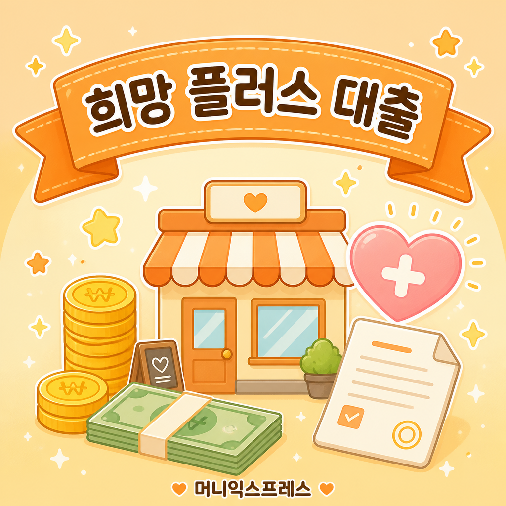 희망 플러스 대출 자격과 금리 안내