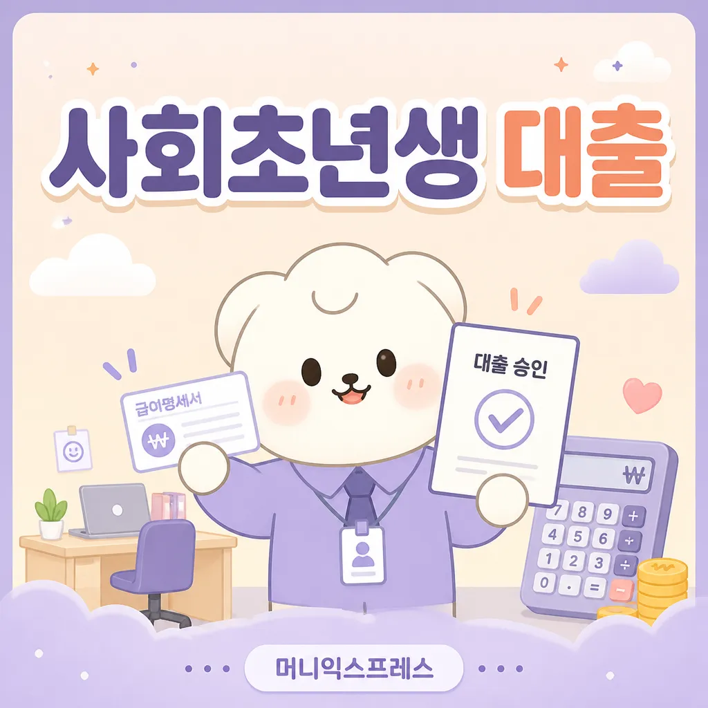 사회초년생 대출 비교 — 재직 기간별 자격과 금리 (2026)