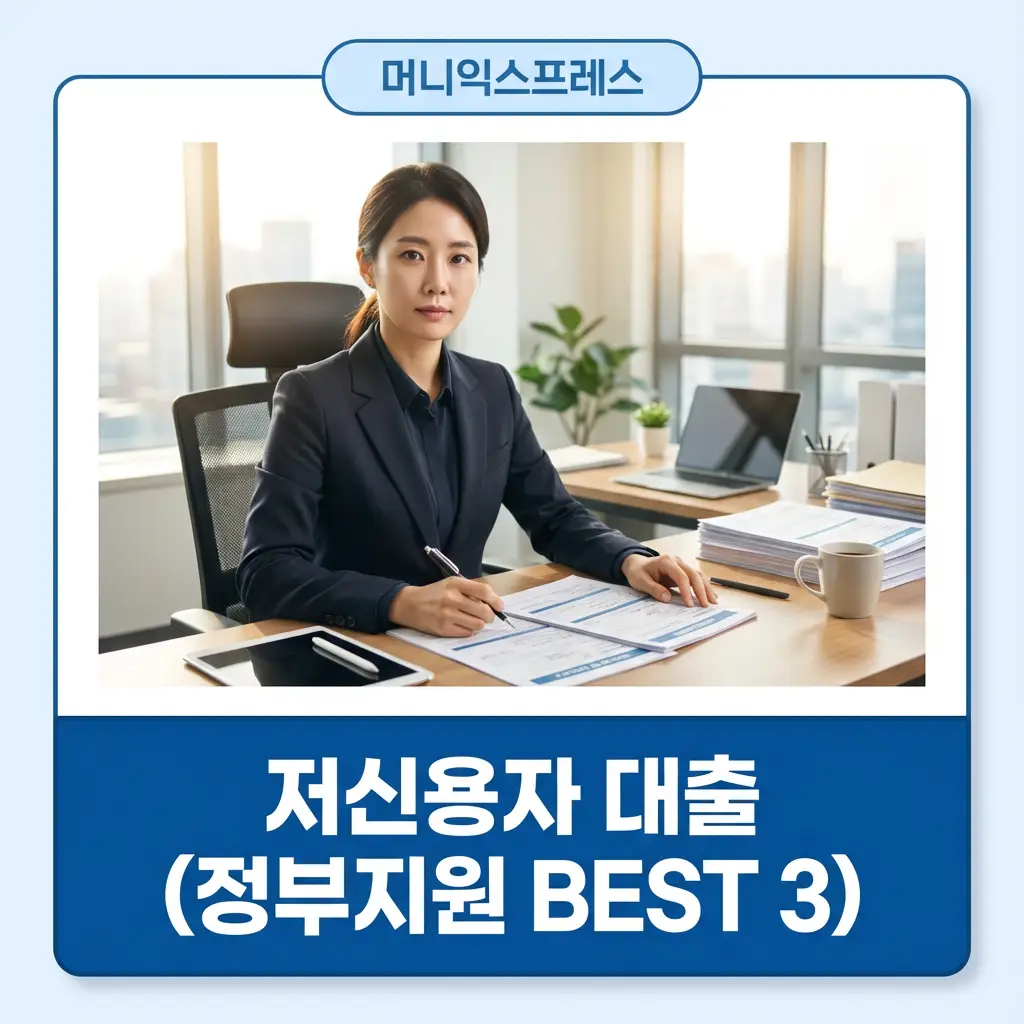 서민금융 의 모습 - 저신용자를 위한 정부지원 대출 BEST 3 추천 가이드 머니익스프레스 썸네일